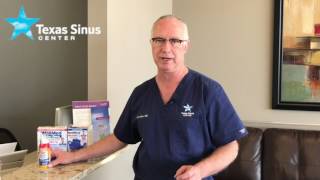 Saline Nasal Rinses - How and When to Use Them