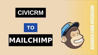 CiviCRM to Mailchimp Integration Tutorial | AFI