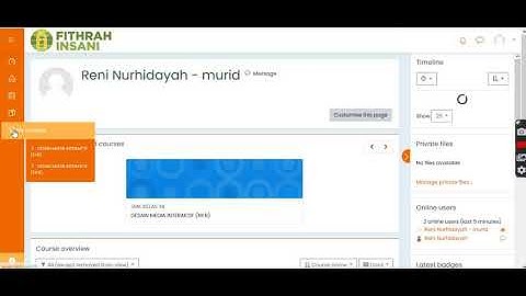 CARA UPLOAD TUGAS (UNTUK SISWA) DI E-LEARNING BERBASIS MOODLE
