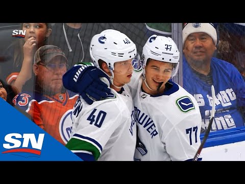 Elias Pettersson Scores High To Short Side Against Mikko Koskinen