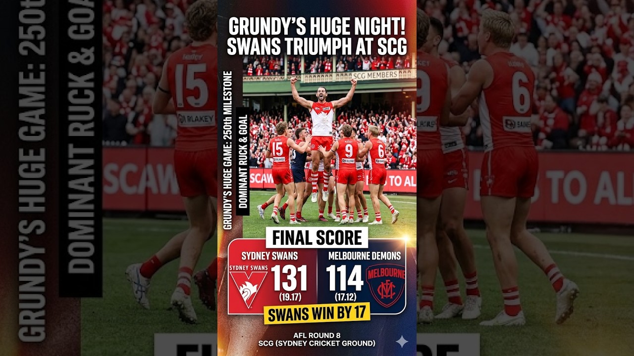 A Yank on the Footy looks at the instant classic Melbourne/Sydney clash at the MCG in Rd 8