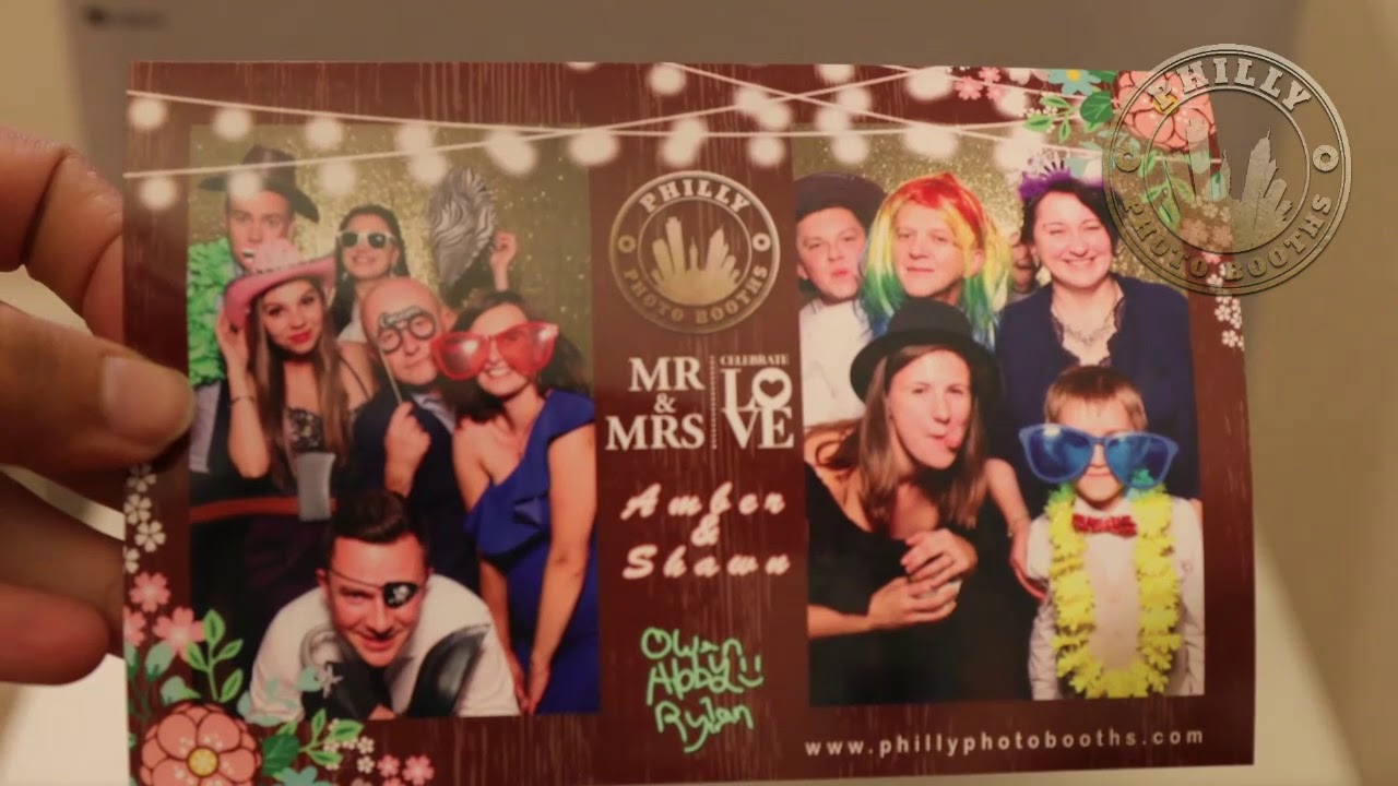 Prints from The Magic Mirror Photo booth