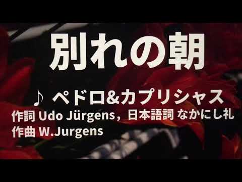 【歌ってみた】【男性キー：原曲＋3】別れの朝　ペドロ＆カプリシャス- 西郷隆盛