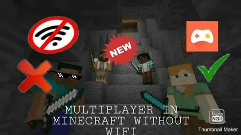 How to play Minecraft multiplayer without Wi-Fi with mobile data only 😱