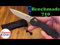 [139] Benchmade 710 M390 McHenry & Williams Knife Review - Sweetknives Best Knife EDC 2020
