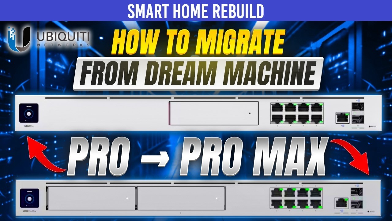Upgrading your Dream Machine Pro? Here's How to Keep Your Setup! - YouTube