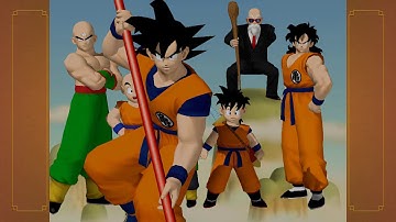 Dragon Ball Z Budokai 1 HD Collection - Story Mode - (Mysterious Alien Attack!!) [Part 1]