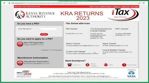 How to file Kra Nil returns on itax portal 2023