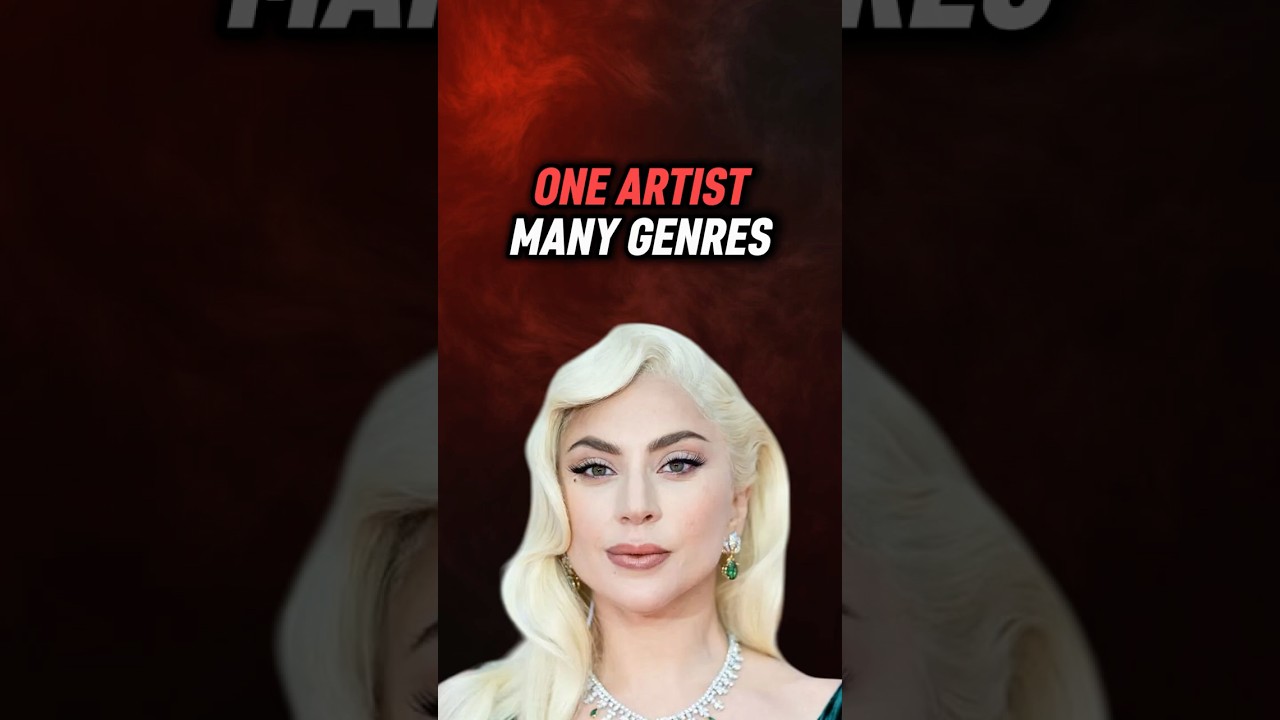One artist, many genres | Lady Gaga 🔥 Which genre did I forget?