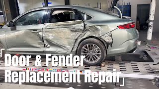 Door & Fender Replacement Repair#mechanic #repair #restoration