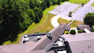 Drone Circle Around Fellowship City Church In Full 4K