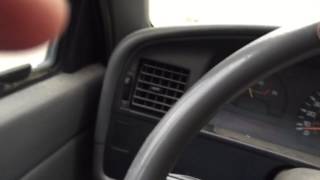 Toyota truck two wheel drive V6 R150 transmission drive test.