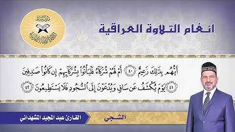 ما تيسر من سورة القلم - القارئ عبد المجيد المشهداني - بعض فروع النهاوند