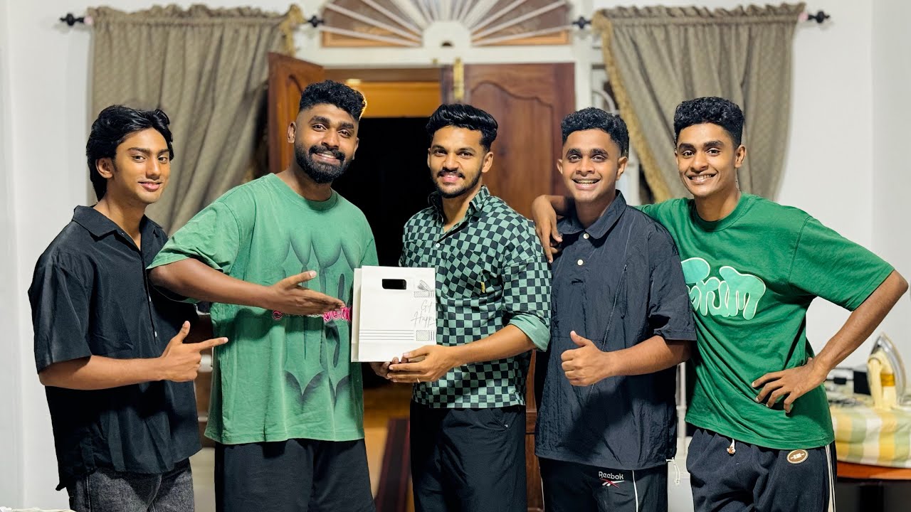 Небольшой сюрприз от меня для Джимшада Иккьяака, который этого не ожидал!! 😍