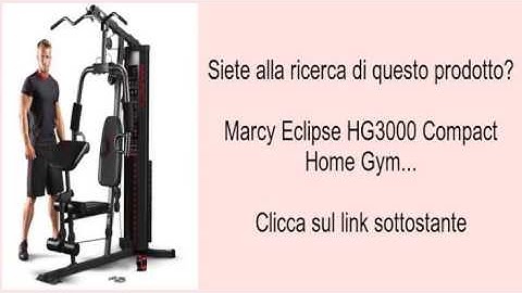 Marcy Eclipse HG3000 Compact Home Gym...