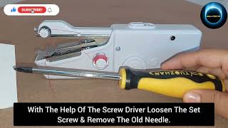 The Portable Cordless Handheld Sewing Machine| BibaStream