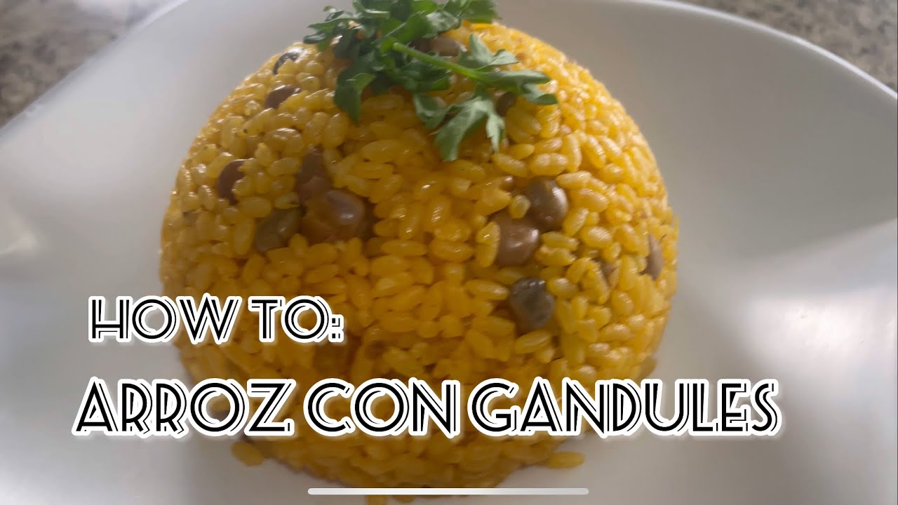 How to: Arroz con Gandules