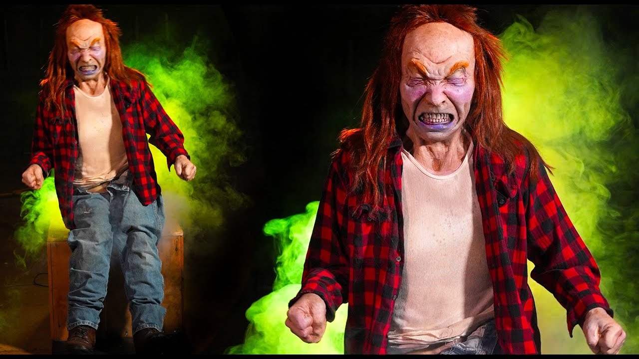 Farting Man Animatronic Prop with 4 Funny Sayings | Fartman