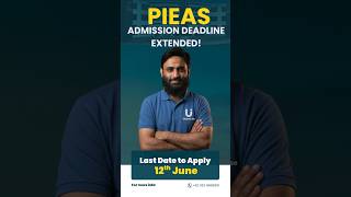 PIEAS Admission Deadline Extended!