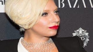 Lady Gaga Attends Harper's Bazaar Party