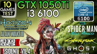 Gtx 1050 Ti I3 6100 & 16Gb Ram - Test In 10 Games In 2024