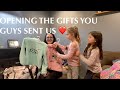 I CAN'T BELIEVE WE GOT ALL THIS... OPENING ALL THE GIFTS FROM OUR AWESOME SUBSCRIBERS!!❤️❤️