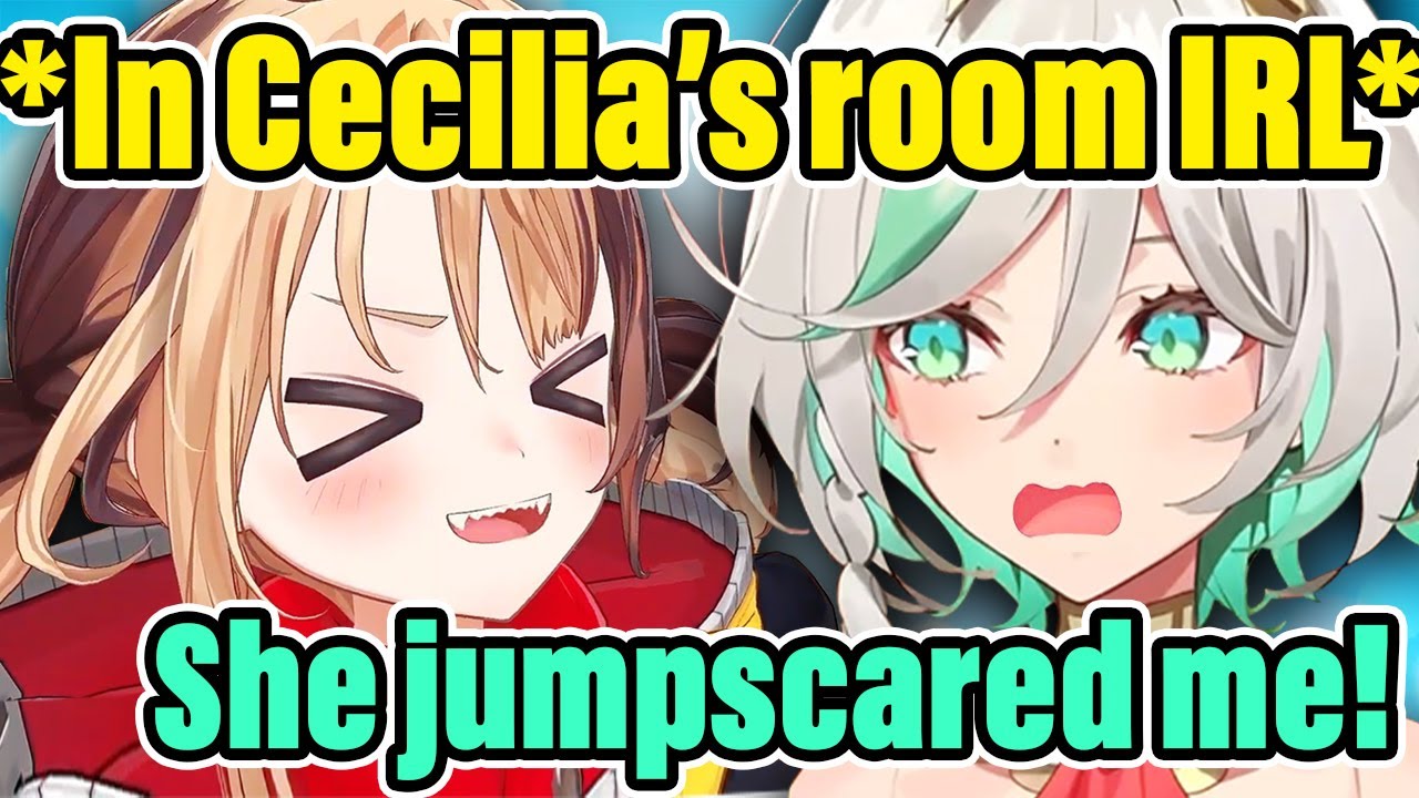 Cecilia Wasn't Expecting Gigi to Appear IRL and Jumpscare Her