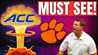 ACC COLLAPSE: Trusted Insider Talks Clemson’s LANDING SPOT | Conference Realignment | BIG10 | SEC