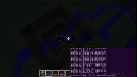 3D pathfinding of an emulated Minecraft client