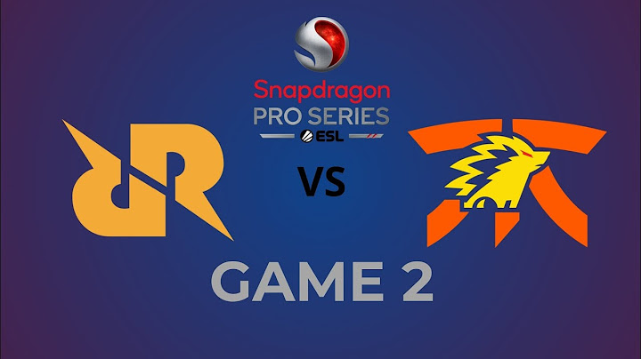 RRQ HOSHI VS FNATIC ONIC PH | GAME 2 Snapdragon Pro Series Season 6