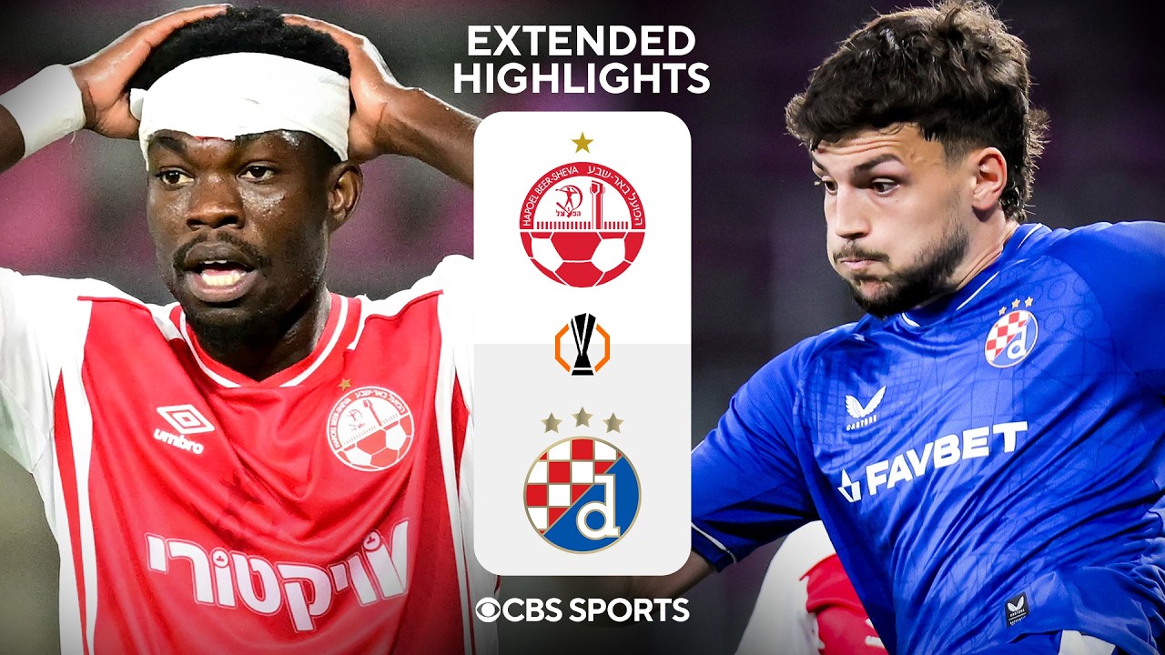Hapoel Beer-Sheva vs. Dinamo Zagreb: Extended Highlights | UEL League Phase MD1 | CBS Sports