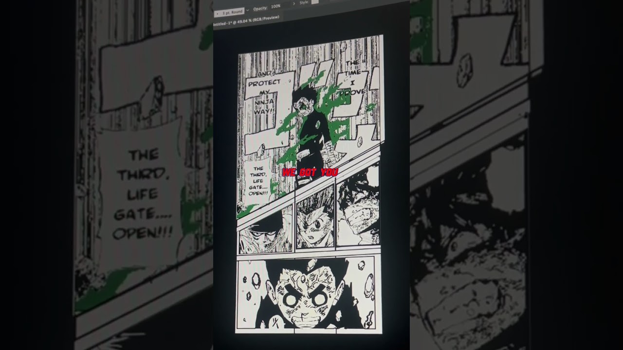 Rock Lee... but more 👀 