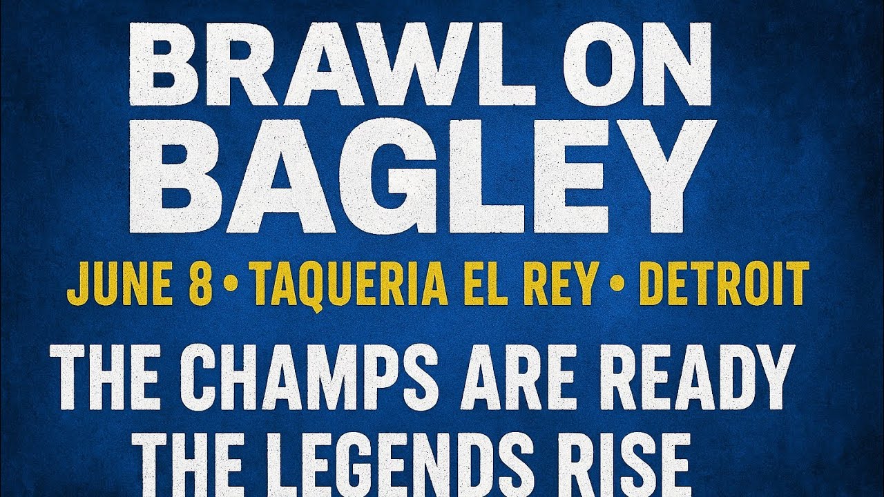 BRAWL ON BAGLEY – June 8 | IBW x Taqueria El Rey | Detroit Pro Wrestling