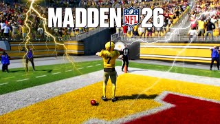 Madden 26 Superstar Mode – ROOKIE DEBUT! My First NFL Game! (EP 2)