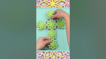 Easter Cross Mandala SVG Cut File