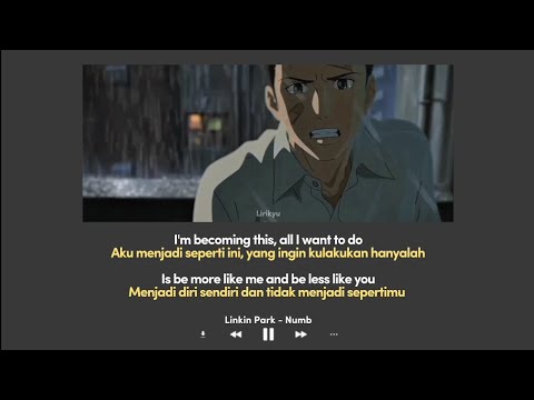 Linkin Park - Numb (Lirik Terjemahan Indonesia)