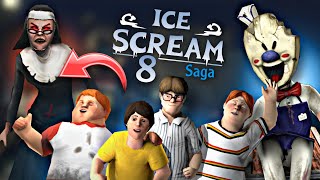 خطة الأصدقاء للهروب من مصنع رود ومواجهة ايفل نان ورجل الآيس كريم 🤔👀🔥تحليل وتوقعات ice Scream 8 saga