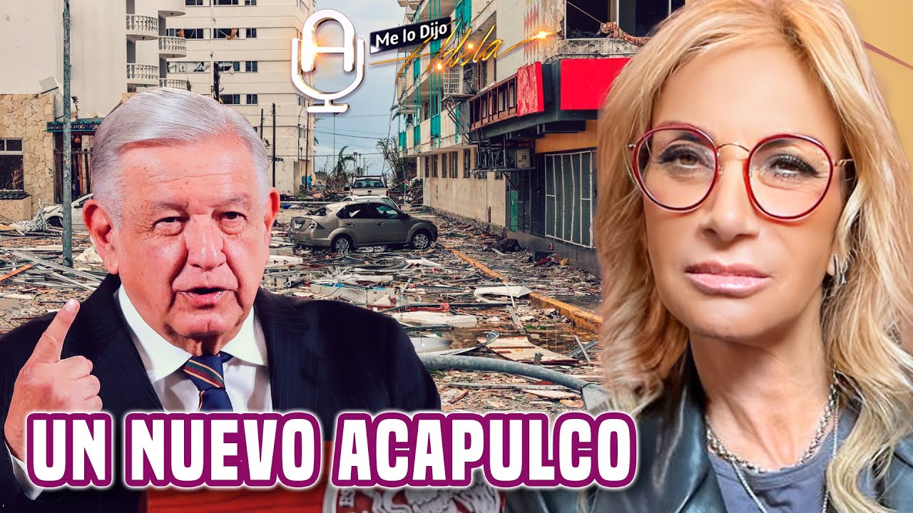 AMLO anuncia PLAN de RECONSTRUCCIÓN TOTAL para ACAPULCO I #MLDA - YouTube