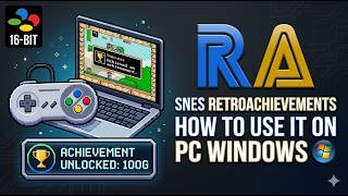 SNES Retroachievements How to use it on PC Windows