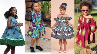 MODÈLE POUR LES FILLETTES EN PAGNE (2022 ) ANKARA STYLES FOR KIDS / modern Ankara styles for kids