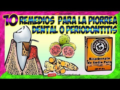 10 Remedios Caseros para la Piorrea Dental o Periodontitis | Como Tratar Curar Periodontitis🚩🚩