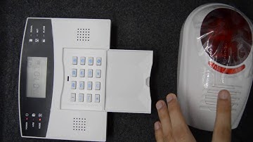 (Earykong) How to set the wireless siren to the M2B alarm system