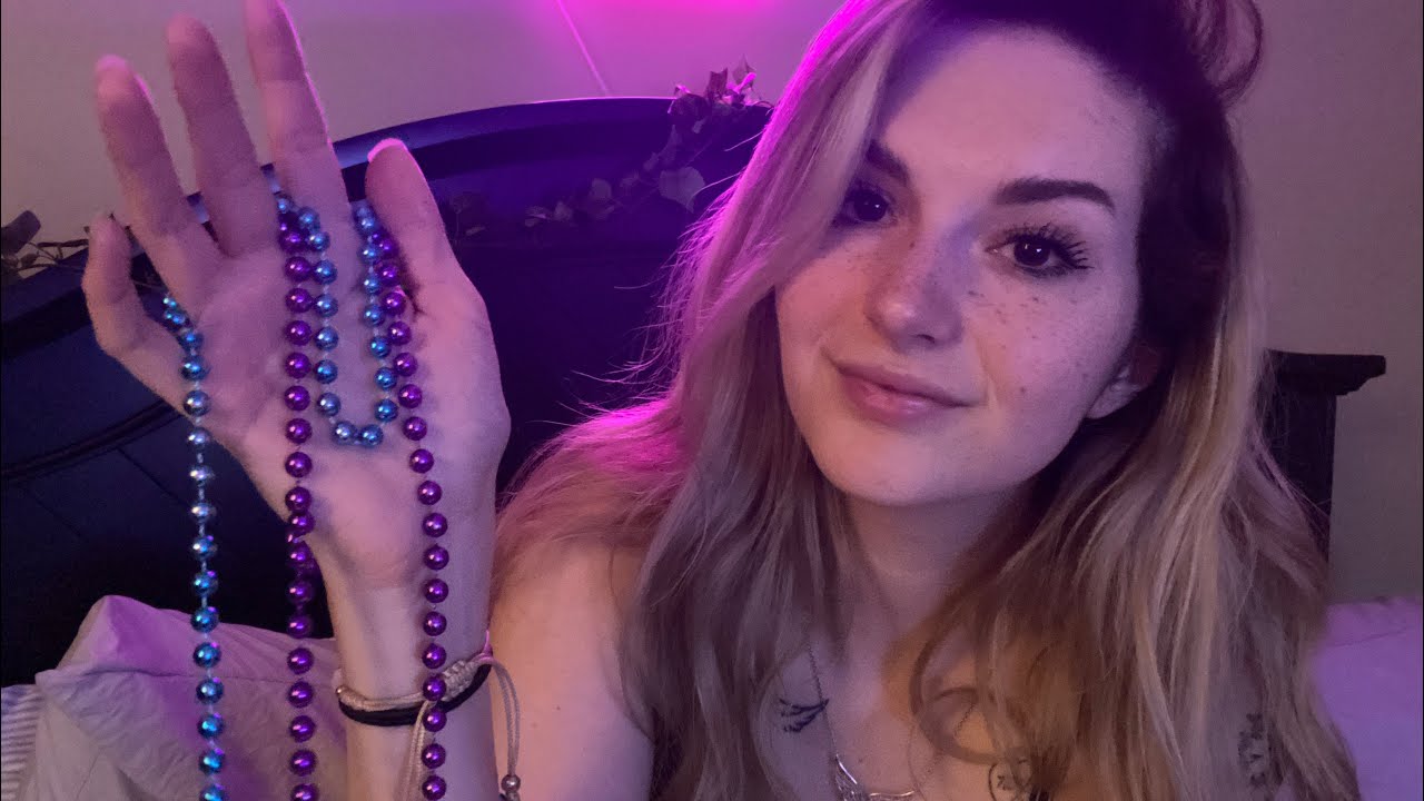 [ASMR] Relaxing Click Clack Bead Necklace Sounds For Your Sleep