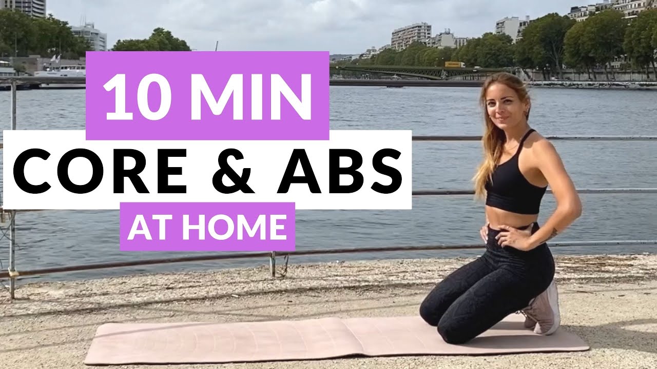 10 MIN ABS WORKOUT | 4 EXERCICES 3 ROUNDS - Lulu Fernandez coach - YouTube
