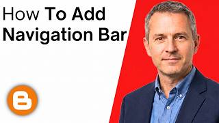 How To Add A Navigation Bar In Blogger