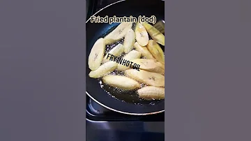 Let S Make Dodo Fried Plantain Dodo Nigerianfood 