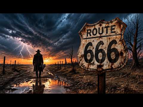 1 Hour of Unfiltered Dark Country — The Sound of the American Wasteland | Route 666