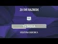 Tv kola  kreativna radionica  za sve razrede 22052020