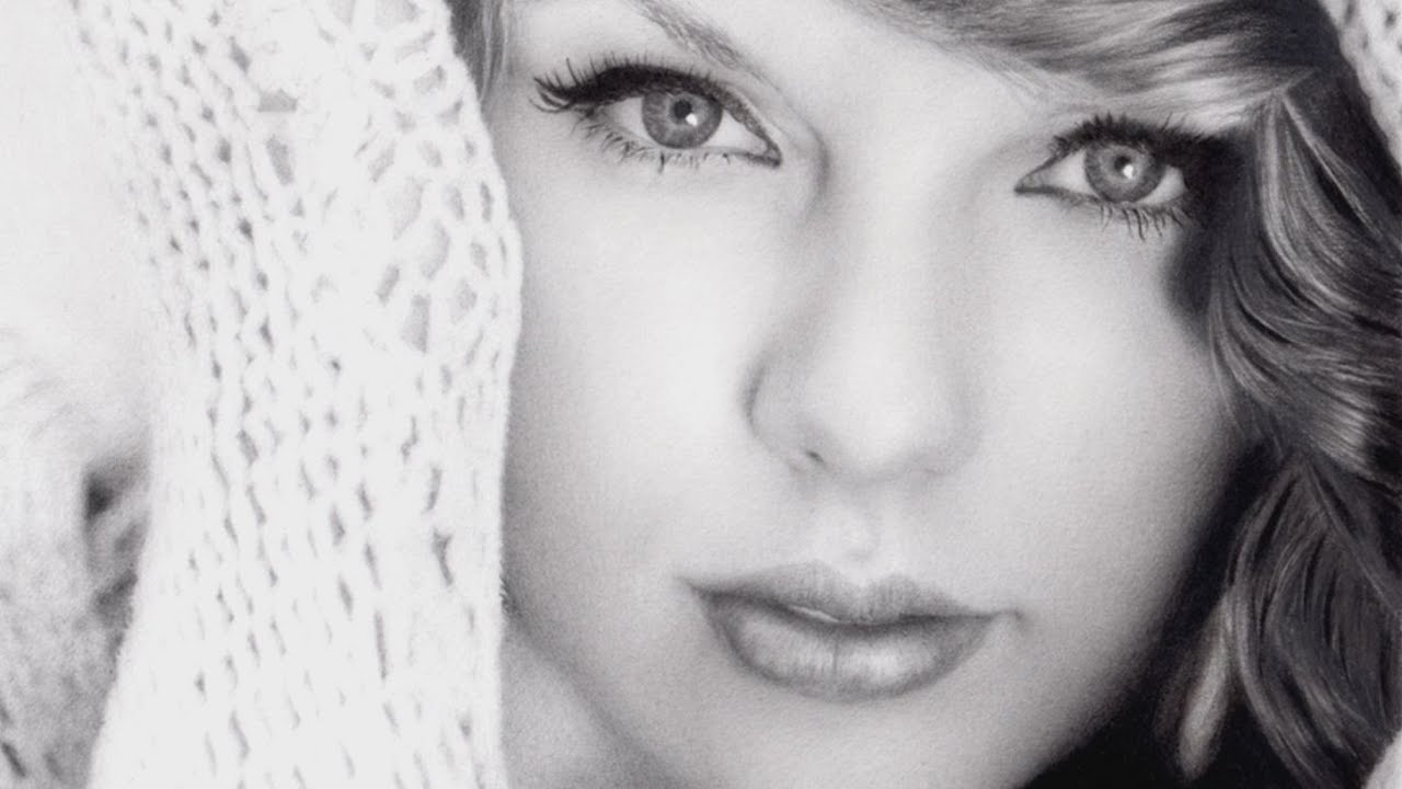 Taylor Swift pencil drawing / 鉛筆画 テイラースウィフト 完成までの ...1449 x 815