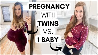 MY TWINS PREGNANCY VS. SINGLETON PREGNANCY + LIFE UPDATES | POSITIVE MINDSET DURING PREGNANCY